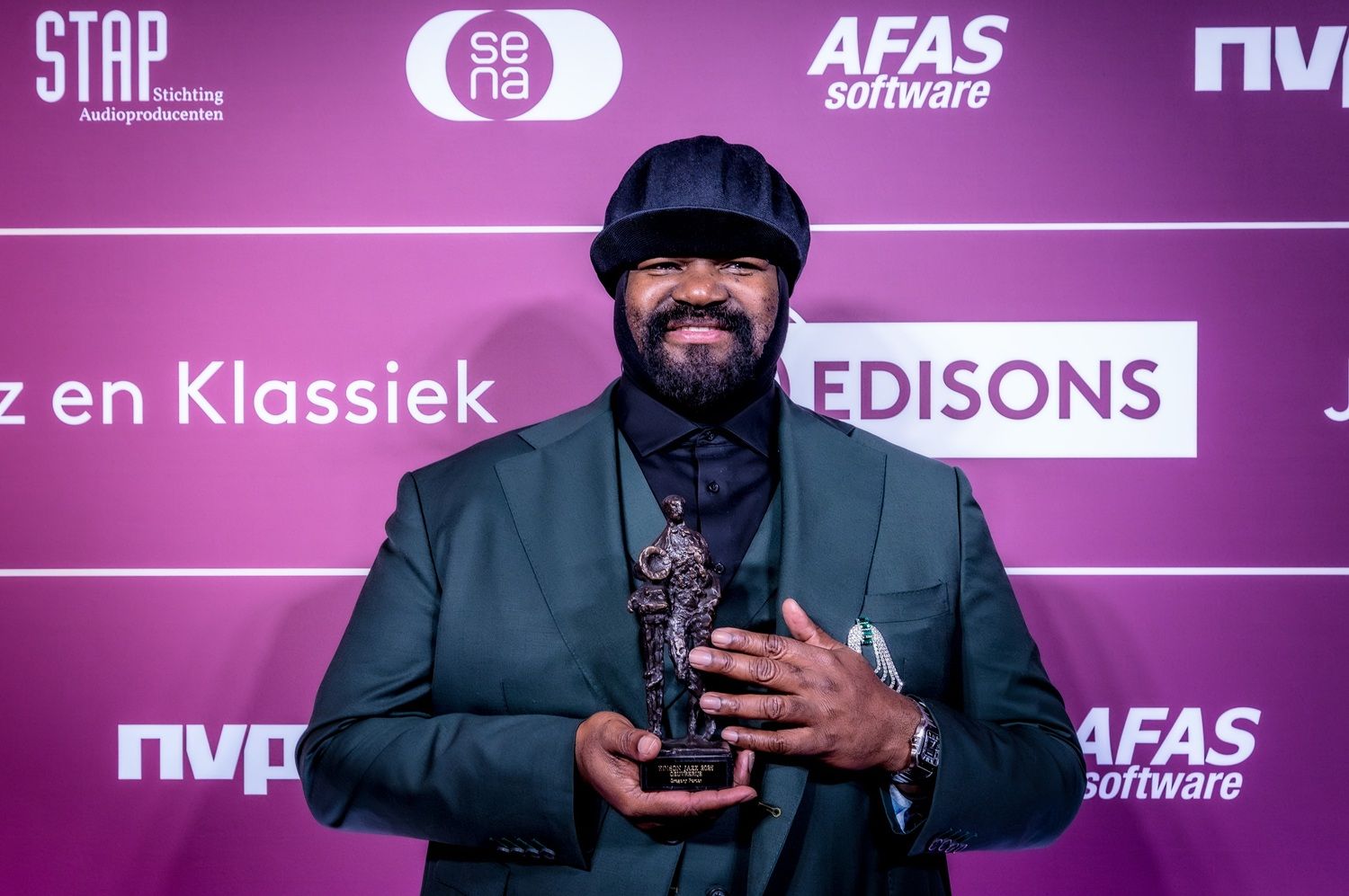 Edison Oeuvreprijzen voor Gregory Porter en Janine Jansen