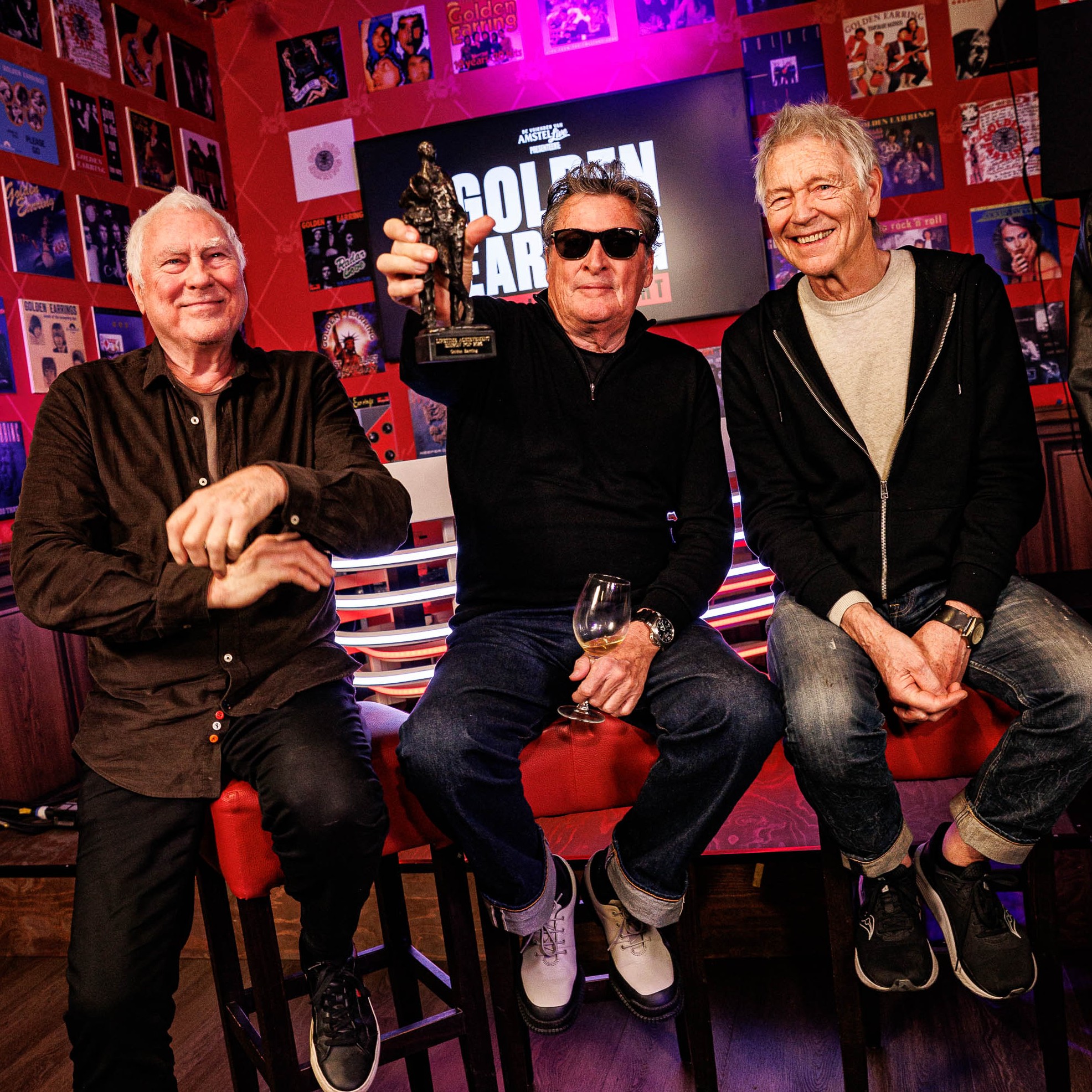 Golden Earring ontvangt Lifetime Achievement Edison Pop