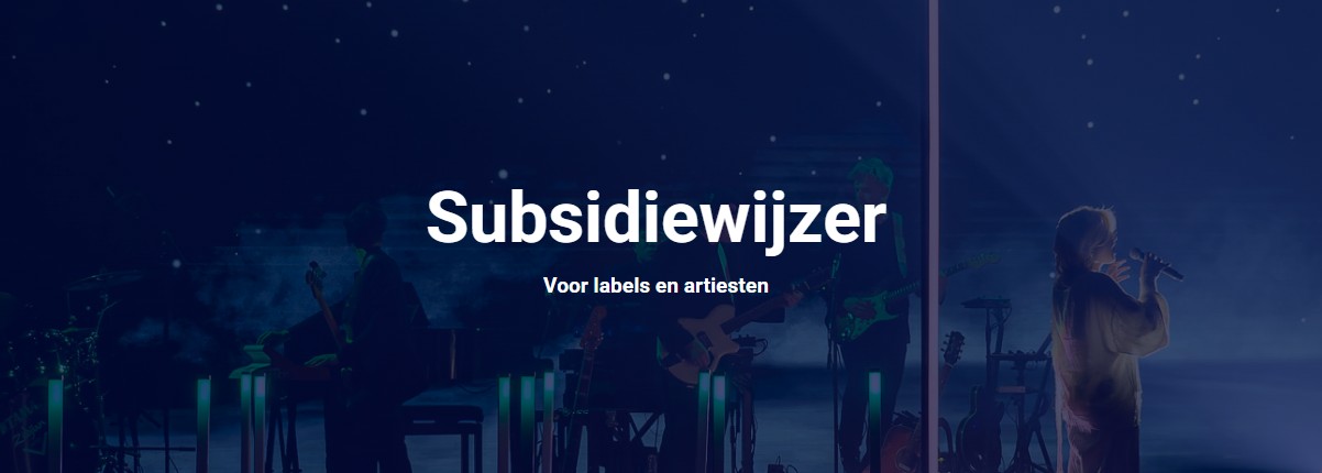 NVPI Muziek lanceert subsidiewijzer voor labels en artiesten
