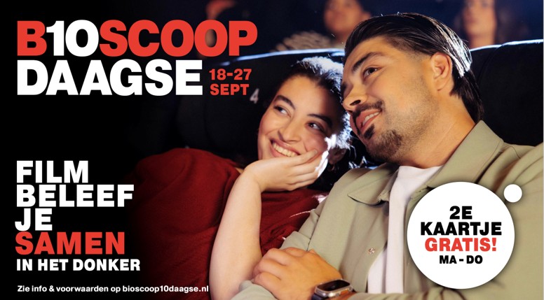 Ruim 283.000 bezoekers tijdens openingsweekend Bioscoop-10-daagse Ruim 283.000 bezoekers tijdens openingsweekend Bioscoop-10-daagse